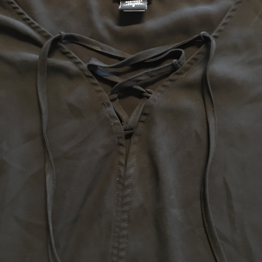Black Sheer Blouse - Picture 2 of 2